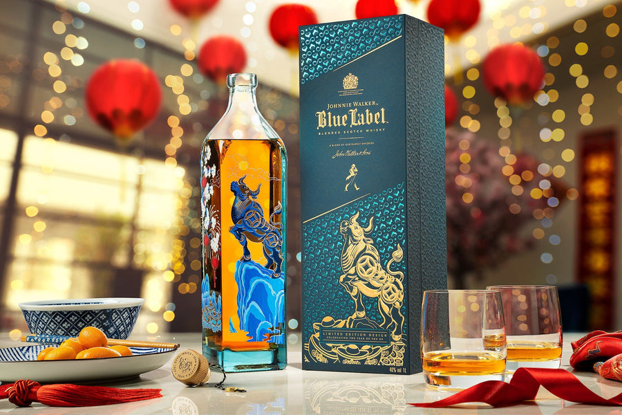 Johnnie Walker Blue Label Year Of The Ox Scotch Johnnie Walker