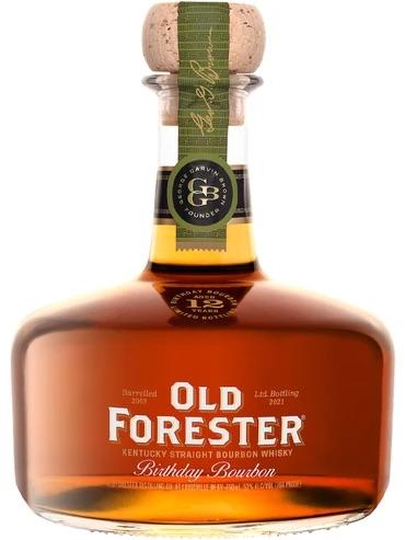Old Forester Birthday Bourbon 2021 Kentucky Straight Bourbon Whiskey Old Forester