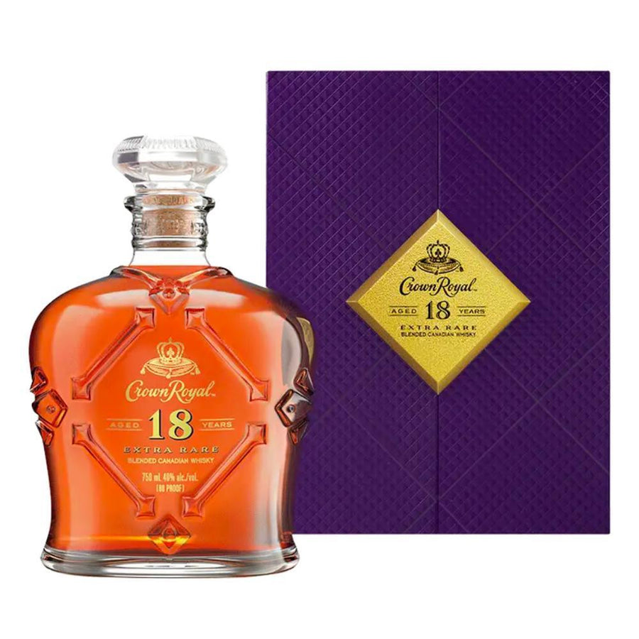 Crown Royal 18 Year Old Extra Rare Canadian Whisky Crown Royal