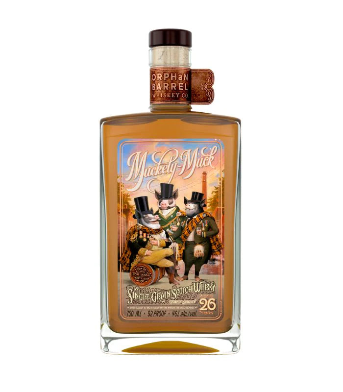 Orphan Barrel Muckety Muck 26 Year Old Single Grain Scotch Whisky Scotch Whisky Orphan Barrel