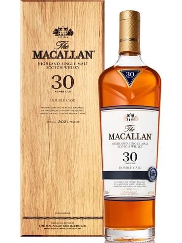 The Macallan 30 Year Old Double Cask Single Malt Scotch Whisky The Macallan