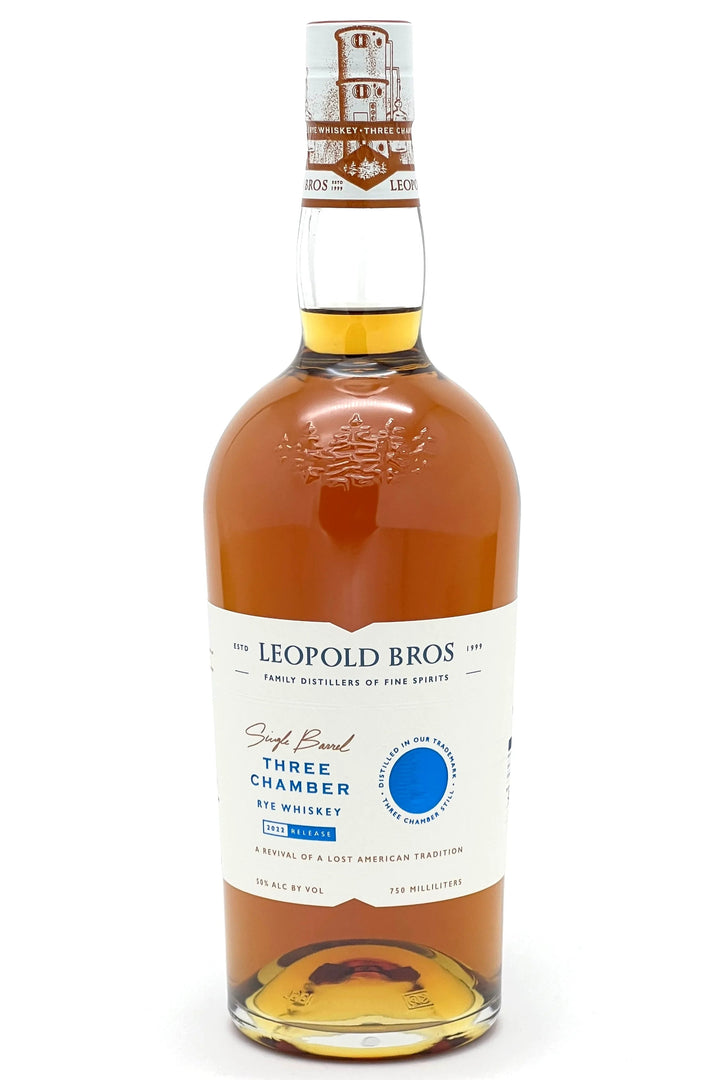 Leopold Bros Three Chamber Rye 2022 Release Rye Whiskey Leopold Bros