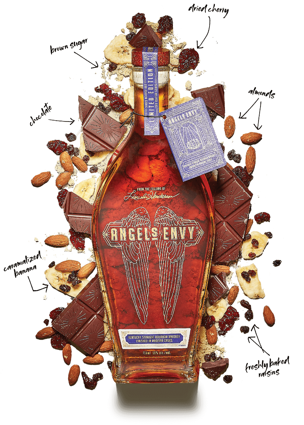 Angels Envy Cellar Collection No. 3 Madeira Casks Kentucky Straight Bourbon Whiskey Angel's Envy