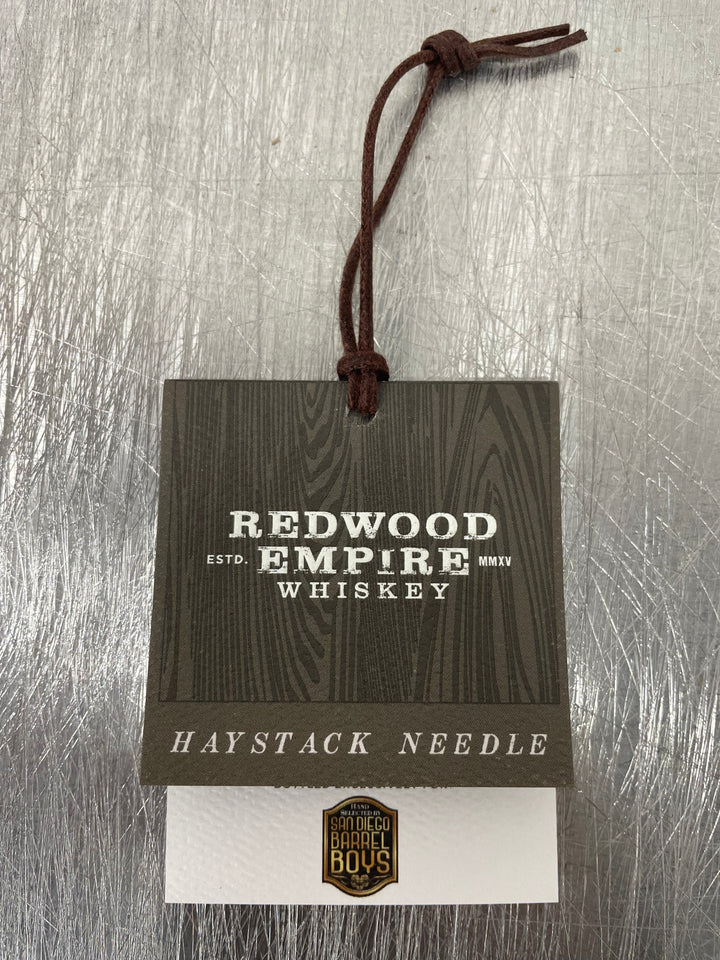 Redwood Empire "SDBB" Haystack Needle Double Barrel Bourbon Whiskey Redwood Empire Whiskey
