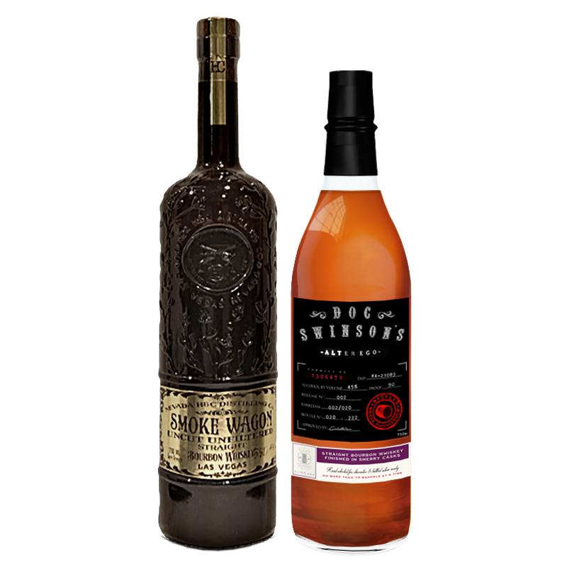 Smoke Wagon Uncut + Doc Swinson’s Bourbon Bourbon Whiskey Sip Whiskey
