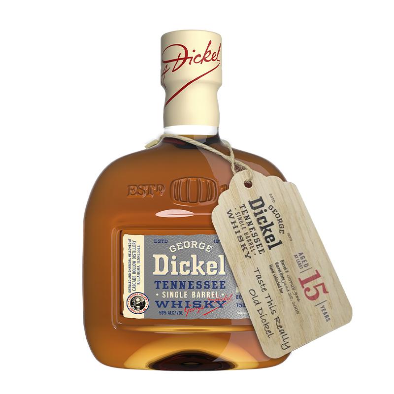 George Dickel 15 Year Single Barrel Select - "Taste This Really Old Dickel" Bourbon Whiskey George Dickel