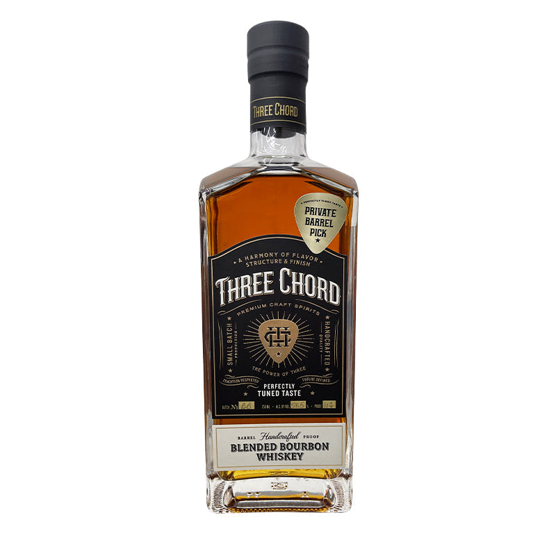 Three Chord "SDBB" Honey Toasted Barrel Finish Bourbon Whiskey Three Chord