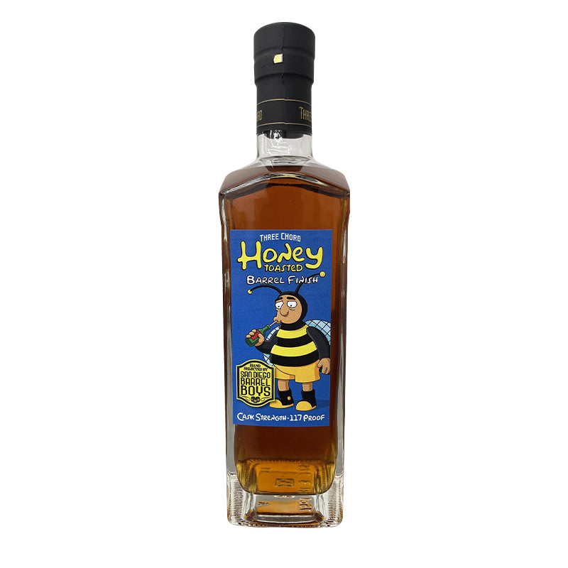 Three Chord "SDBB" Honey Toasted Barrel Finish Bourbon Whiskey Three Chord