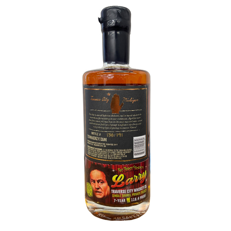 Traverse City Whiskey Barrel Proof Select "Larry" By SDBB Bourbon Whiskey Traverse City Whiskey Co.