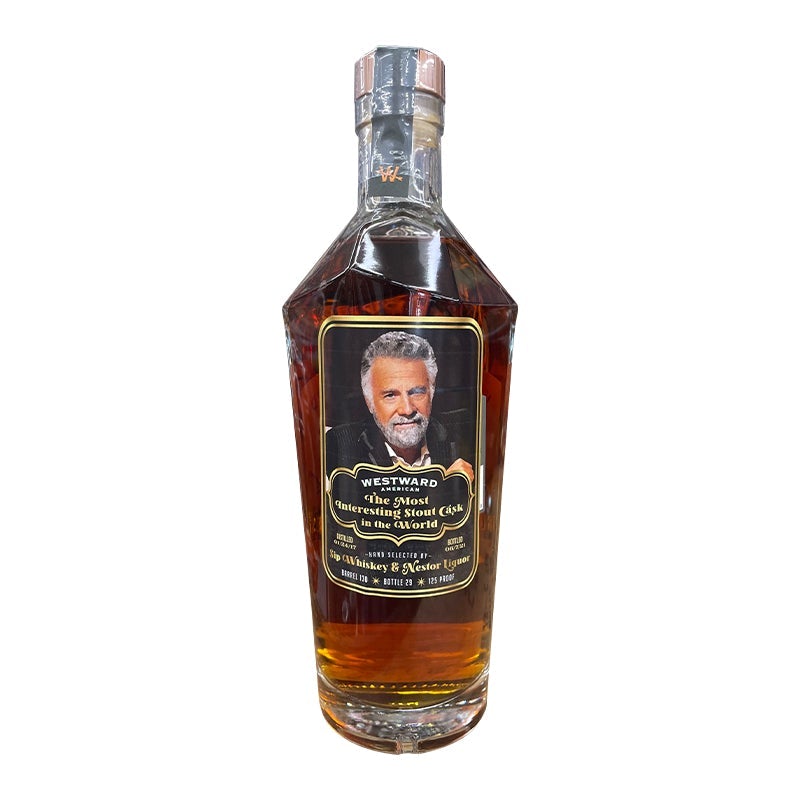 Westward Stout Cask Barrel Pick "The most interesting Stout Cask in the world" single malt stout Westward Whiskey