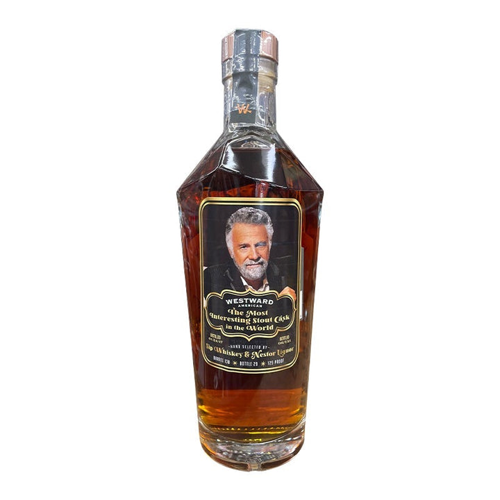 Westward Stout Cask Barrel Pick "The most interesting Stout Cask in the world" single malt stout Westward Whiskey