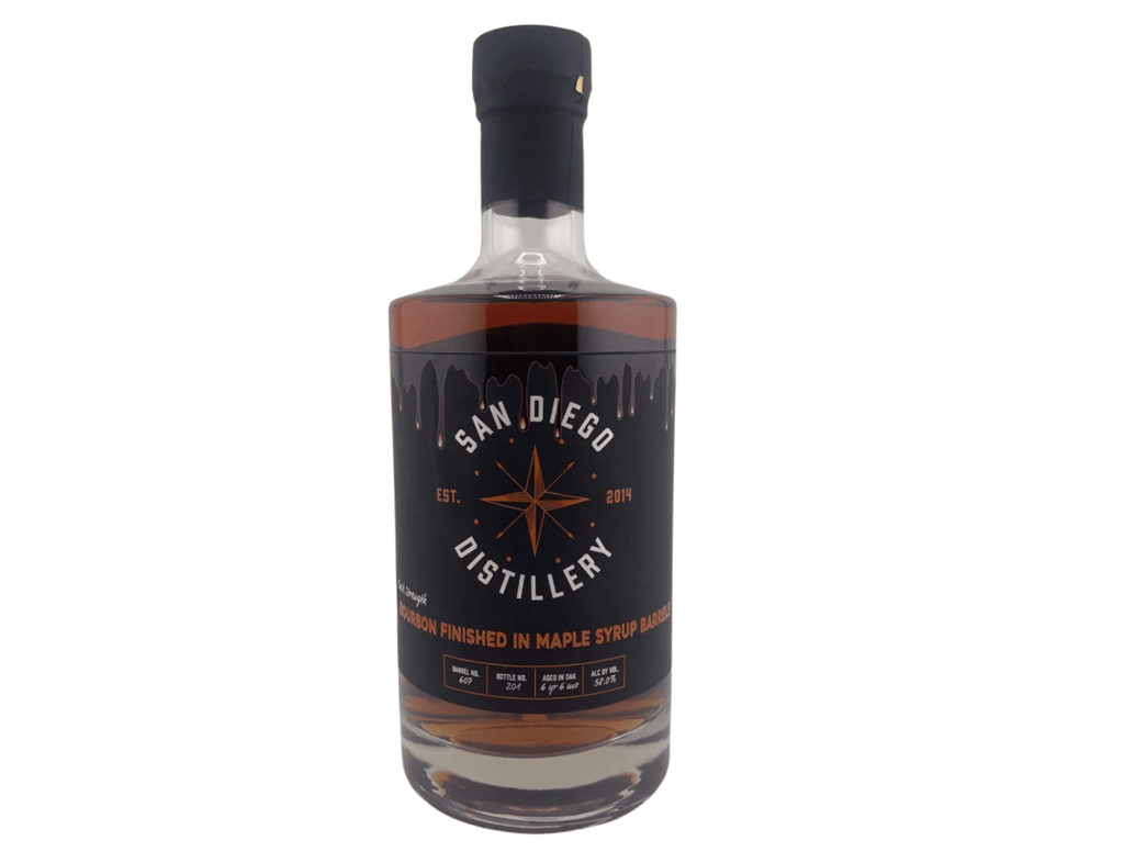 San Diego Distillery Sip Whiskey Private Single Barrel Finished in Maple Syrup Barrels