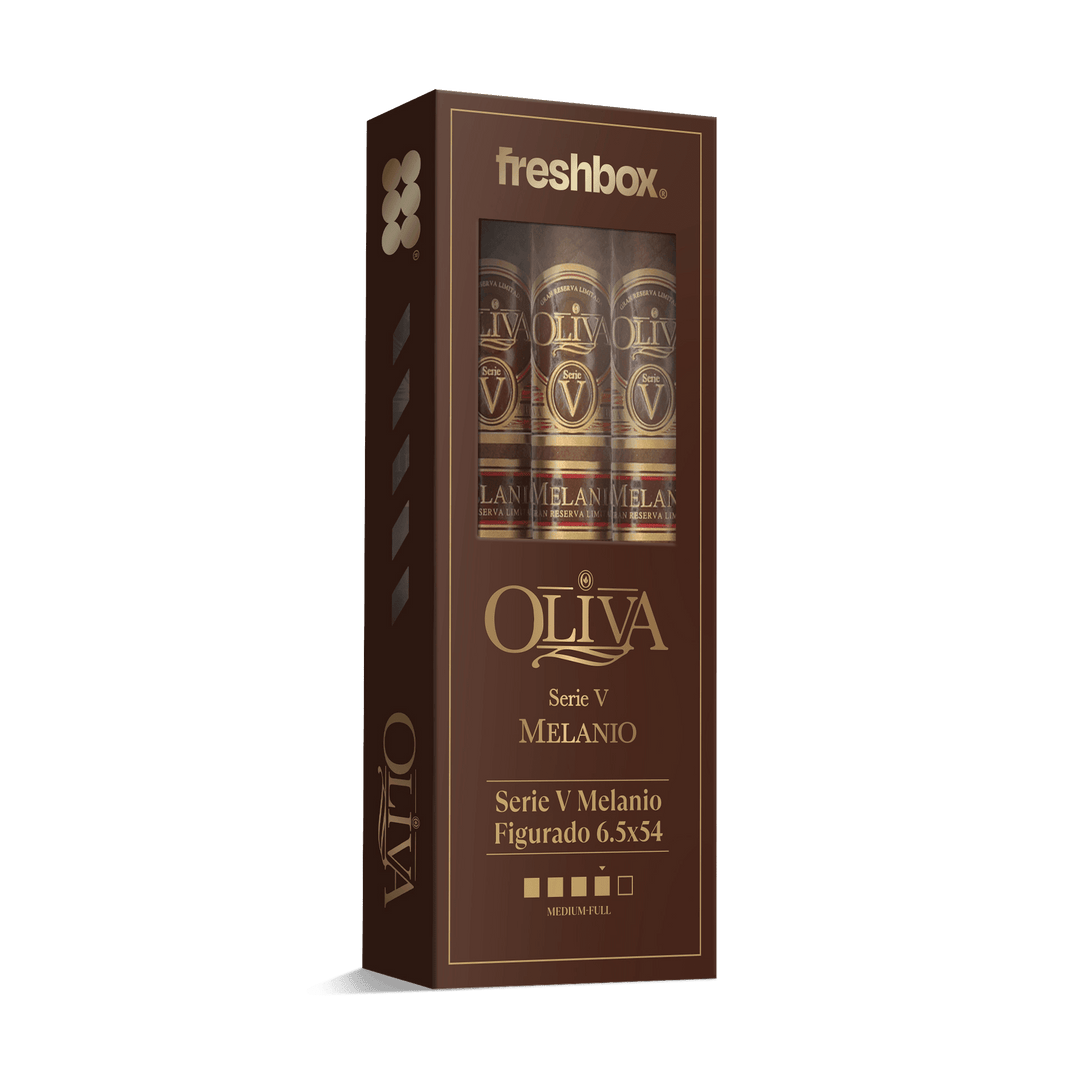 Oliva Serie V Melanio Figurado 6.5x54 FreshBox | Cigar 3-Pack FreshBox Oliva 