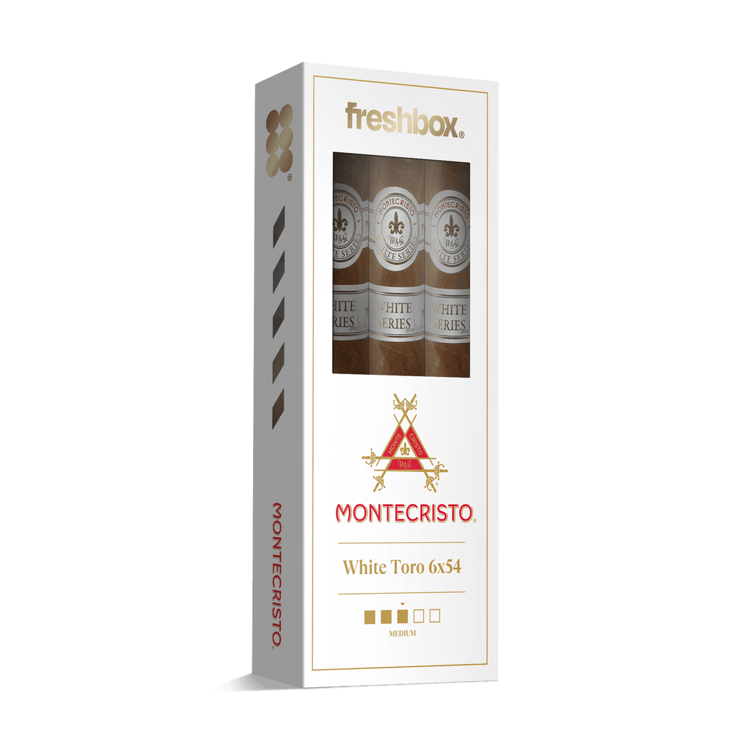 Montecristo White Toro 6x54 FreshBox | Cigar 3-Pack FreshBox Montecristo 