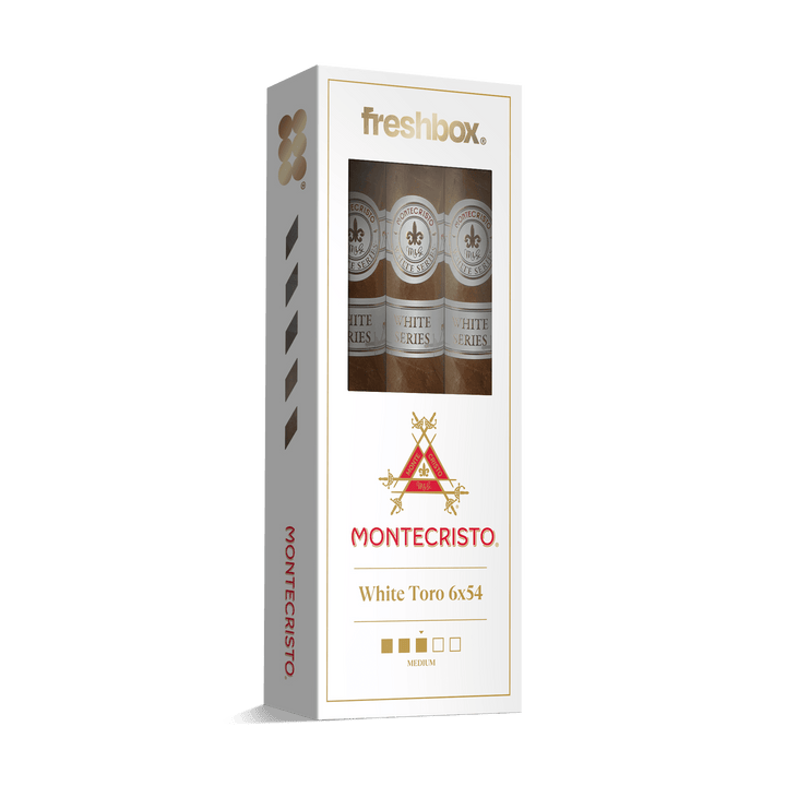 Montecristo White Toro 6x54 FreshBox | Cigar 3-Pack FreshBox Montecristo 