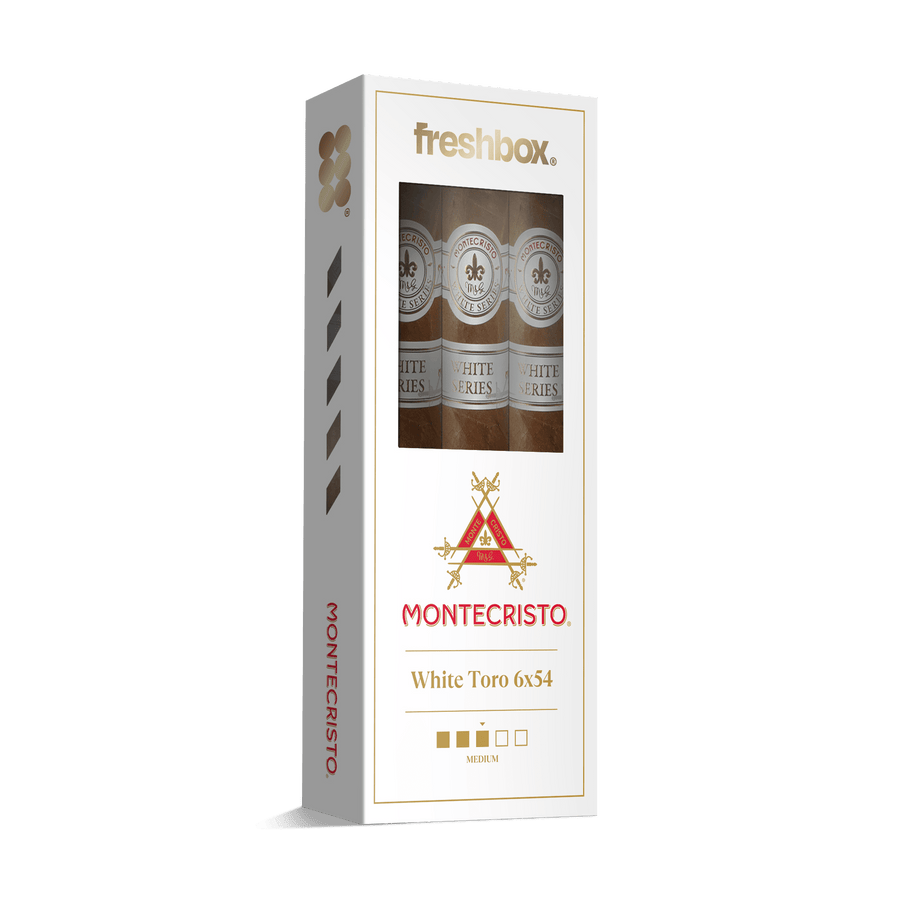 Montecristo White Toro 6x54 FreshBox | Cigar 3-Pack FreshBox Montecristo 