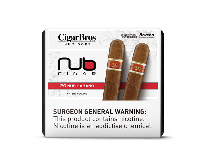 Nub by CigarBros Cigars CigarBros 20ct Nub Habano + 9% Discount + FREE Humidor 