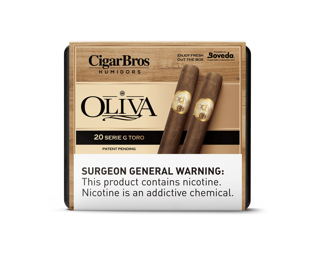Oliva Serie G by CigarBros Cigars CigarBros 20ct Oliva Serie G Toro + 9% Discount + FREE Humidor 
