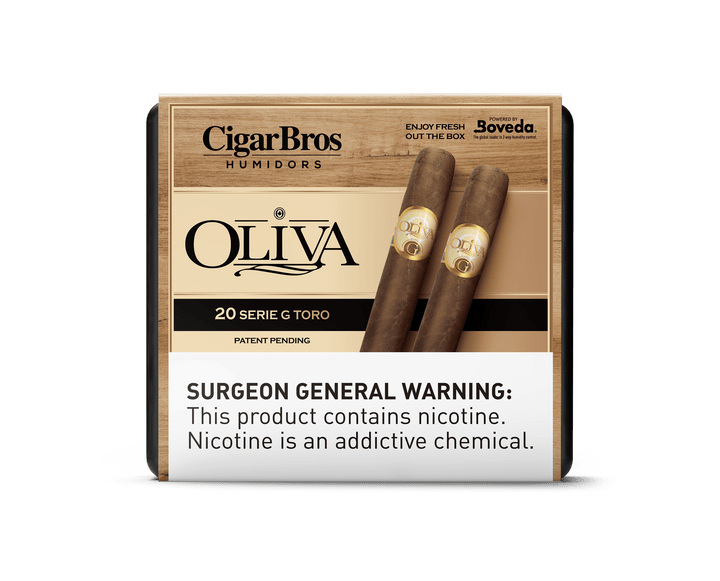 Oliva Serie G by CigarBros Cigars CigarBros 20ct Oliva Serie G Toro + 9% Discount + FREE Humidor 