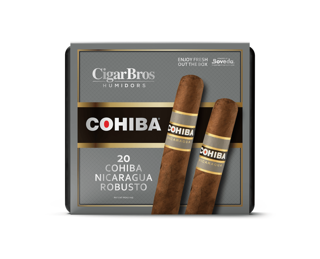 Cohiba Nicaruga By CigarBros Cigars CigarBros 20ct Cohiba Nicaruaga Robusto + 9% Discount + FREE Humidor 