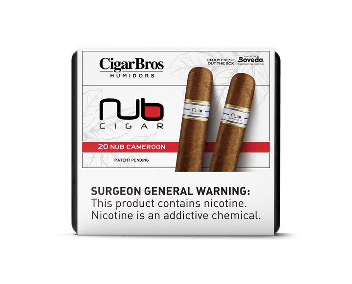Nub by CigarBros Cigars CigarBros 20ct Nub Cameroon + 9% Discount + FREE Humidor 