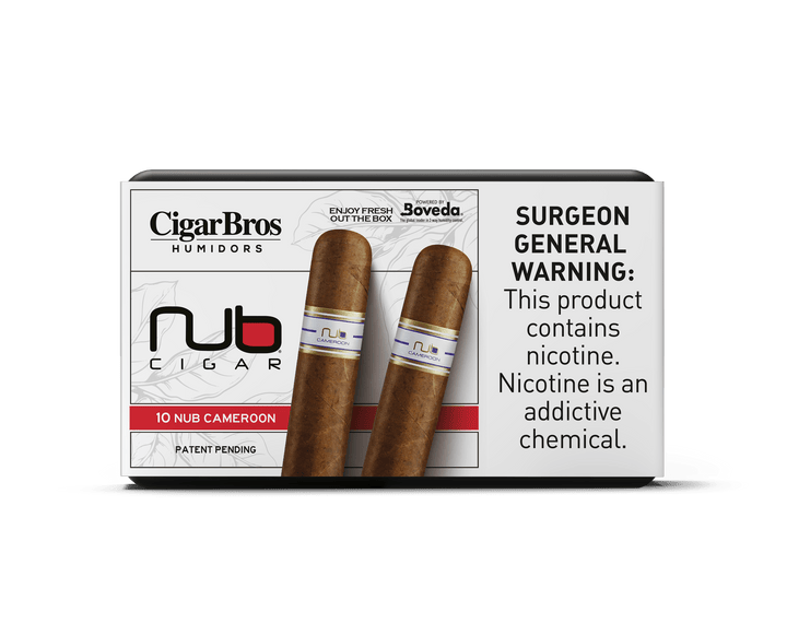 Nub by CigarBros Cigars CigarBros 10ct Nub Cameroon + 7% Discount + FREE Humidor 