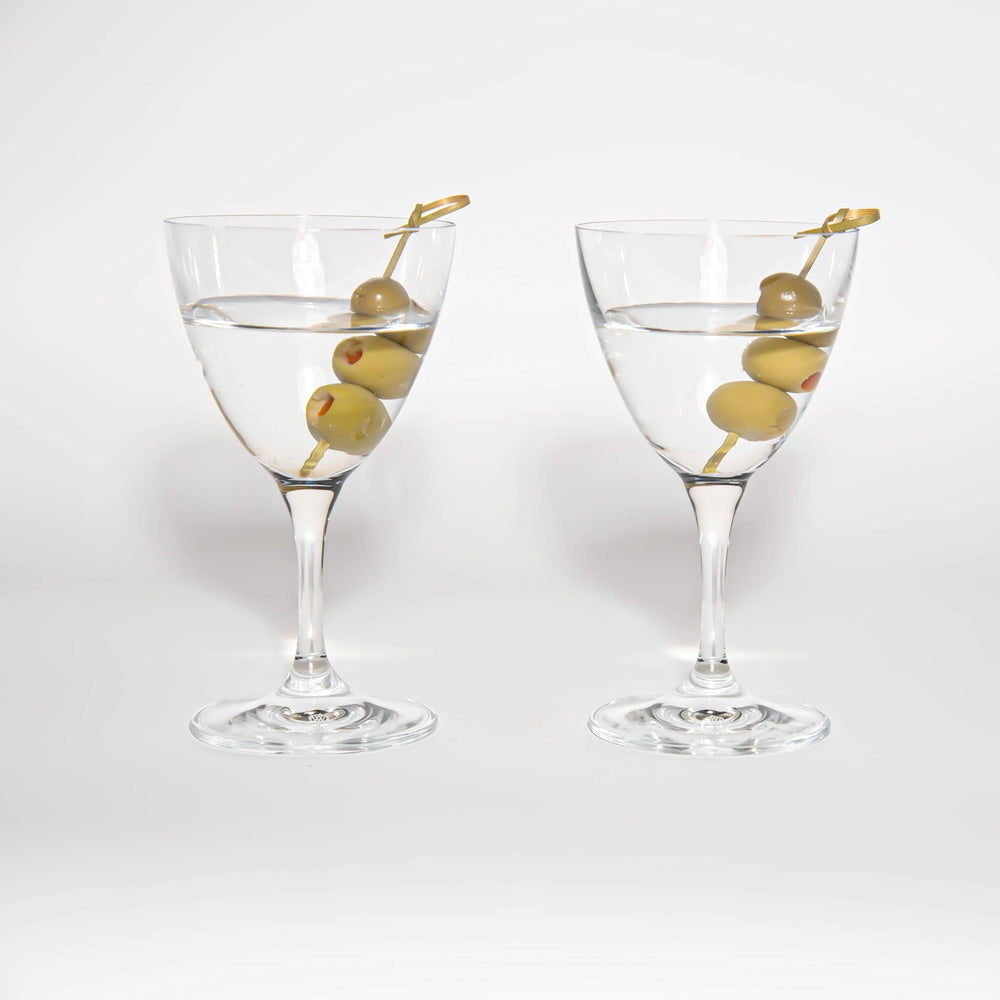 Signature Keys Nick and Nora Cocktail Glasses (Set of 2) Home & Bar Pappy & Company 