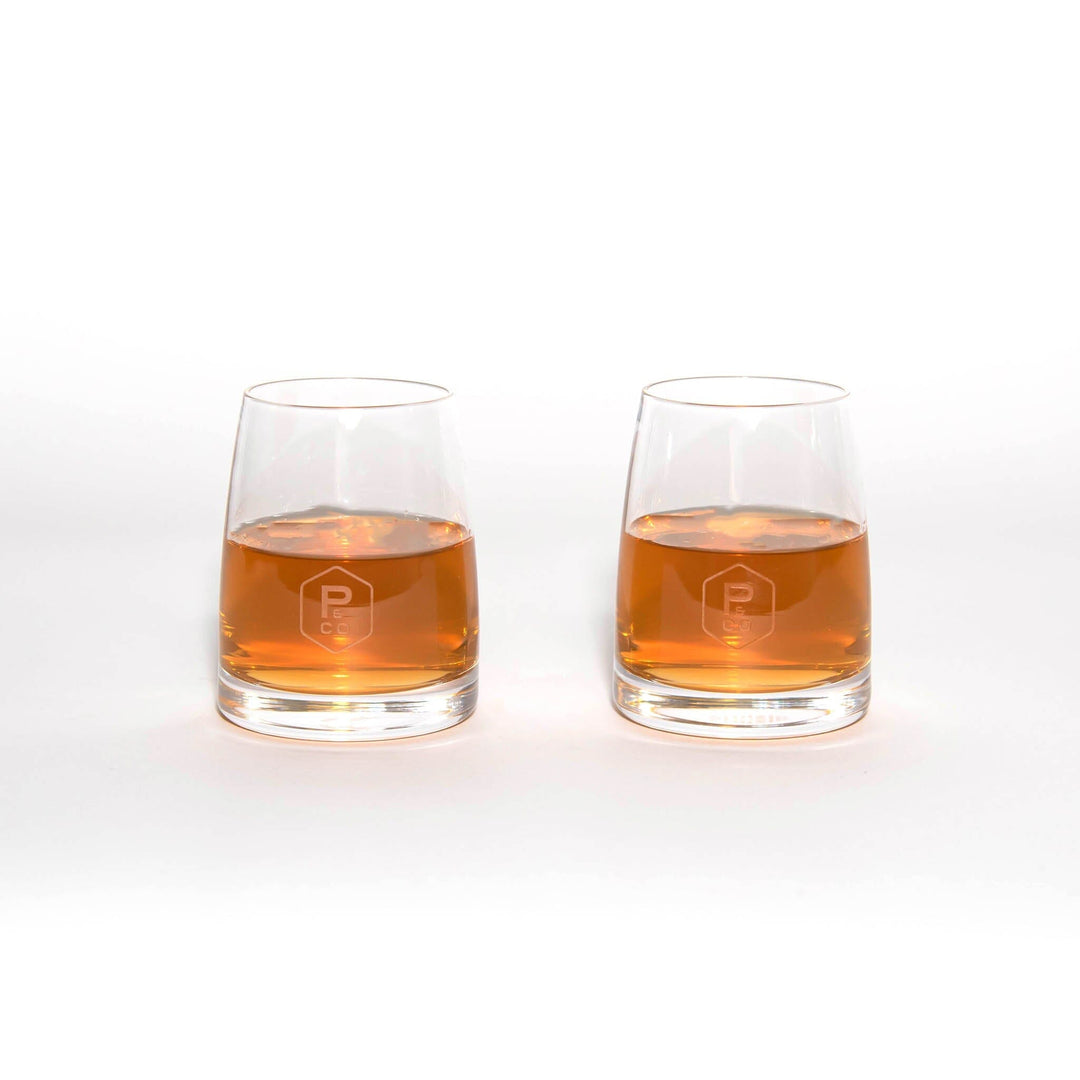 Pappy & Company Small Rocks Glasses (Set of 2) Home & Bar Pappy & Company 