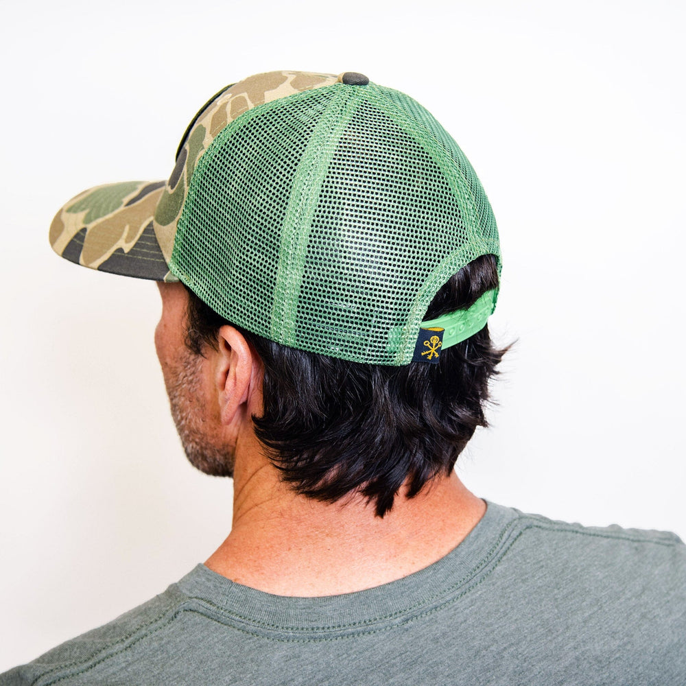Pappy & Company Retro Camo Trucker Hat Apparel & Gear Pappy & Company 