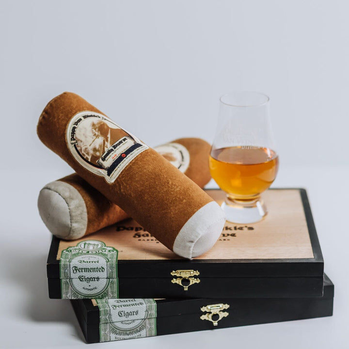 Pappy Cigar Plush Dog Toy Apparel & Gear Pappy & Company 