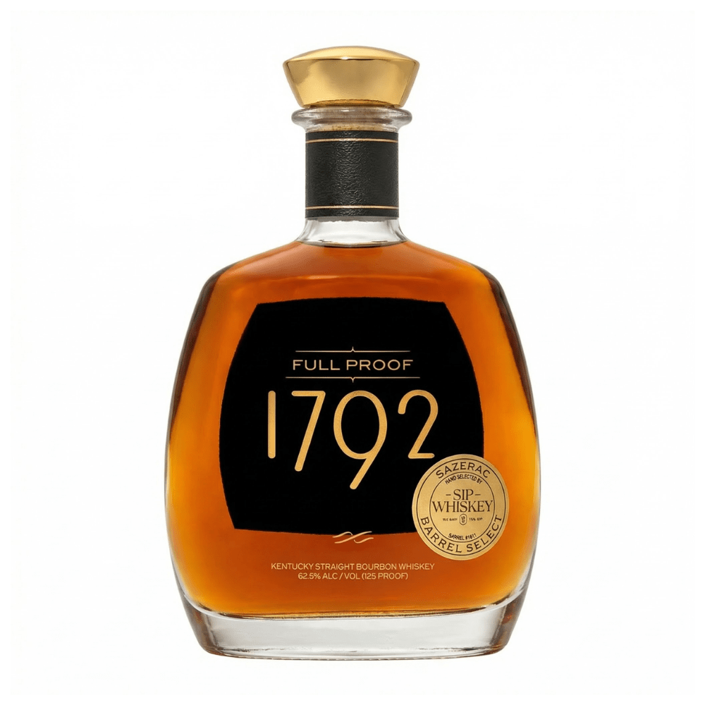 1792 Full Proof Single Barrel #1611 Hand Selected by Sip Whiskey Bourbon 1792 