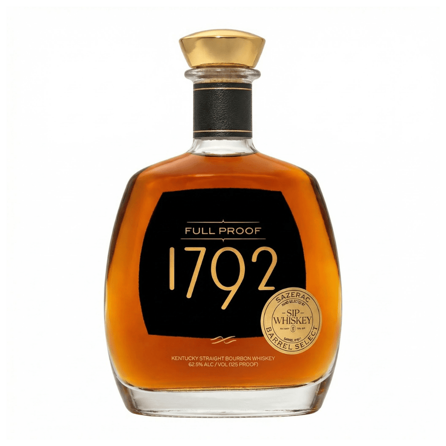 1792 Full Proof Single Barrel #1611 Hand Selected by Sip Whiskey Bourbon 1792 