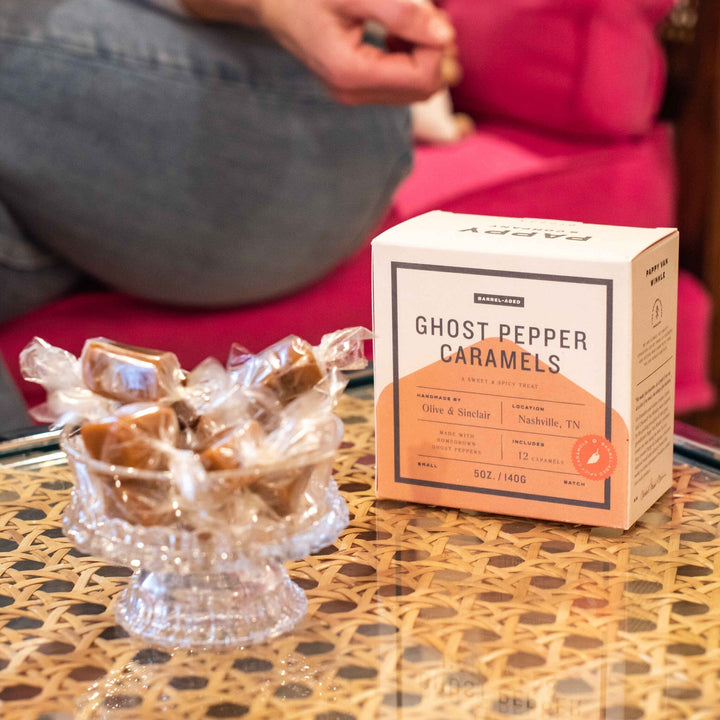 Pappy Van Winkle Barrel Aged Ghost Pepper Caramels Food Pappy & Company 