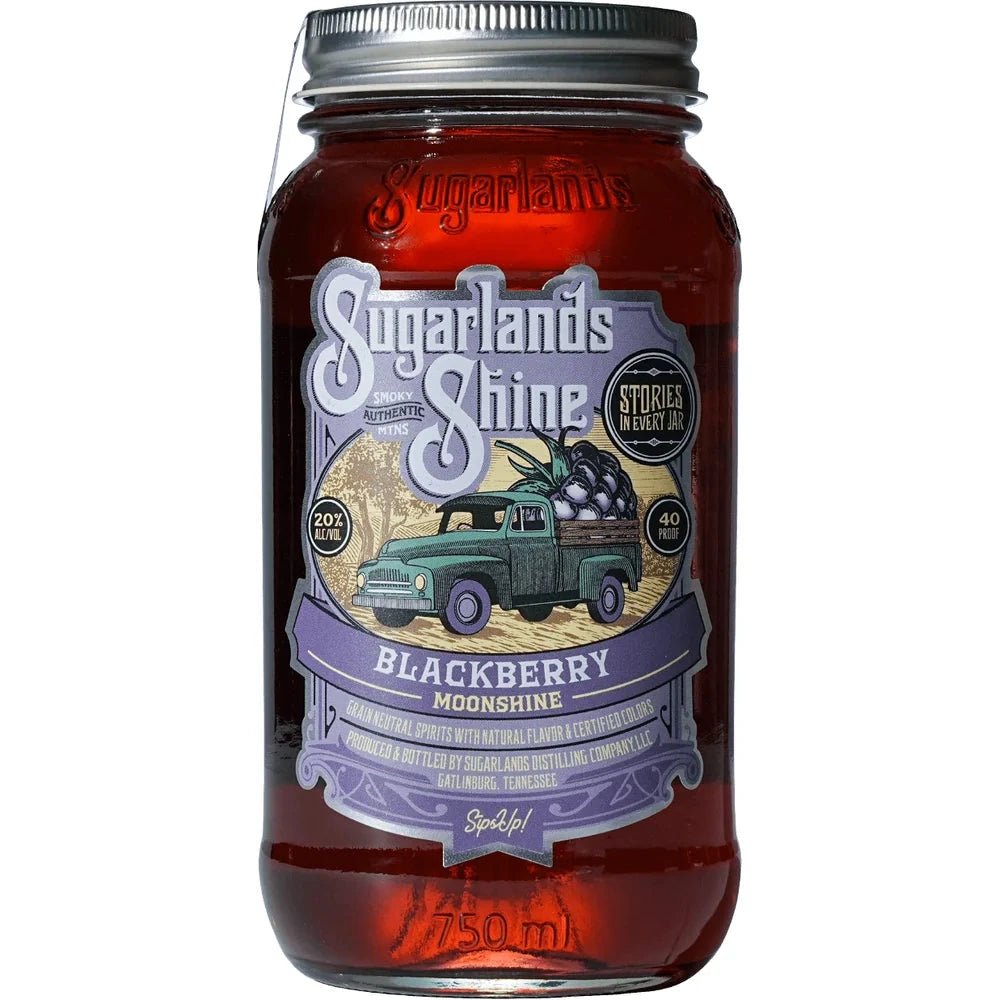Sugarlands Blackberry Moonshine Moonshine Sugarlands Distilling Company 