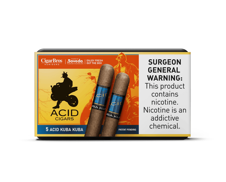 Acid Cigars by CigarBros Cigars CigarBros 5ct Acid Kuba Kuba + 5% Discount + FREE Humidor 