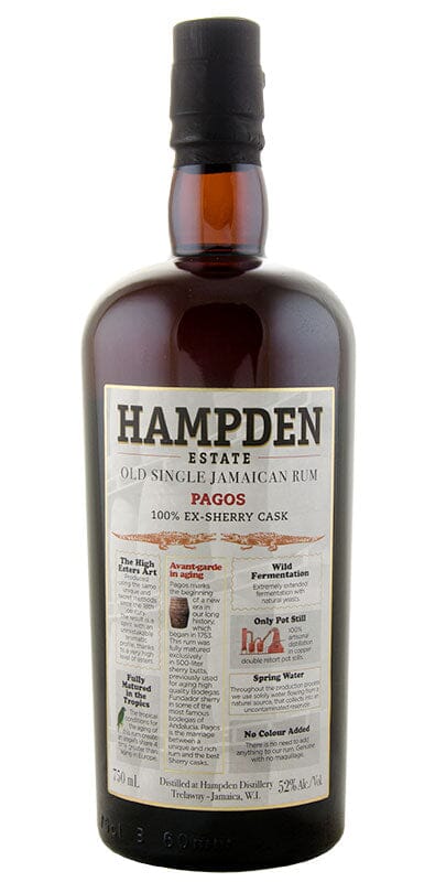 Hampden Estate Pagos Sherry Cask Single Jamaican Rum Rum Hampden Estate Rum 