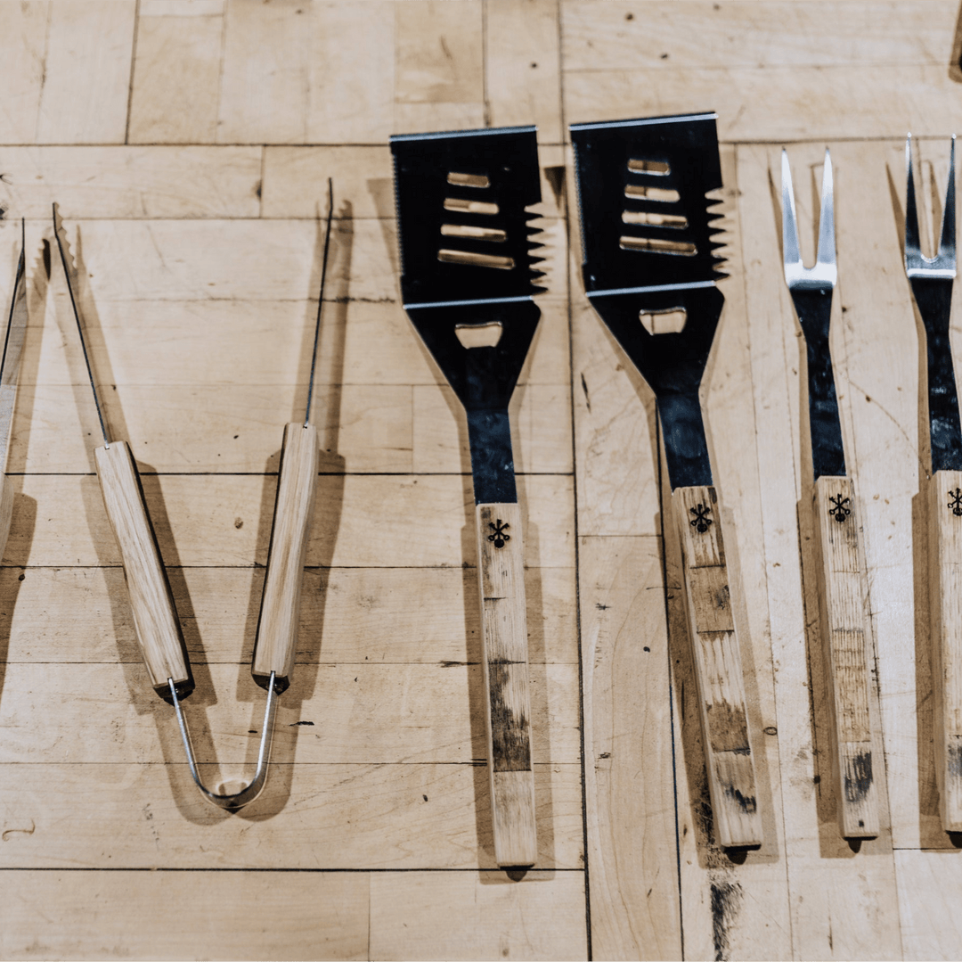 Barrel Stave Grilling Tool Set Home & Bar Pappy & Company 