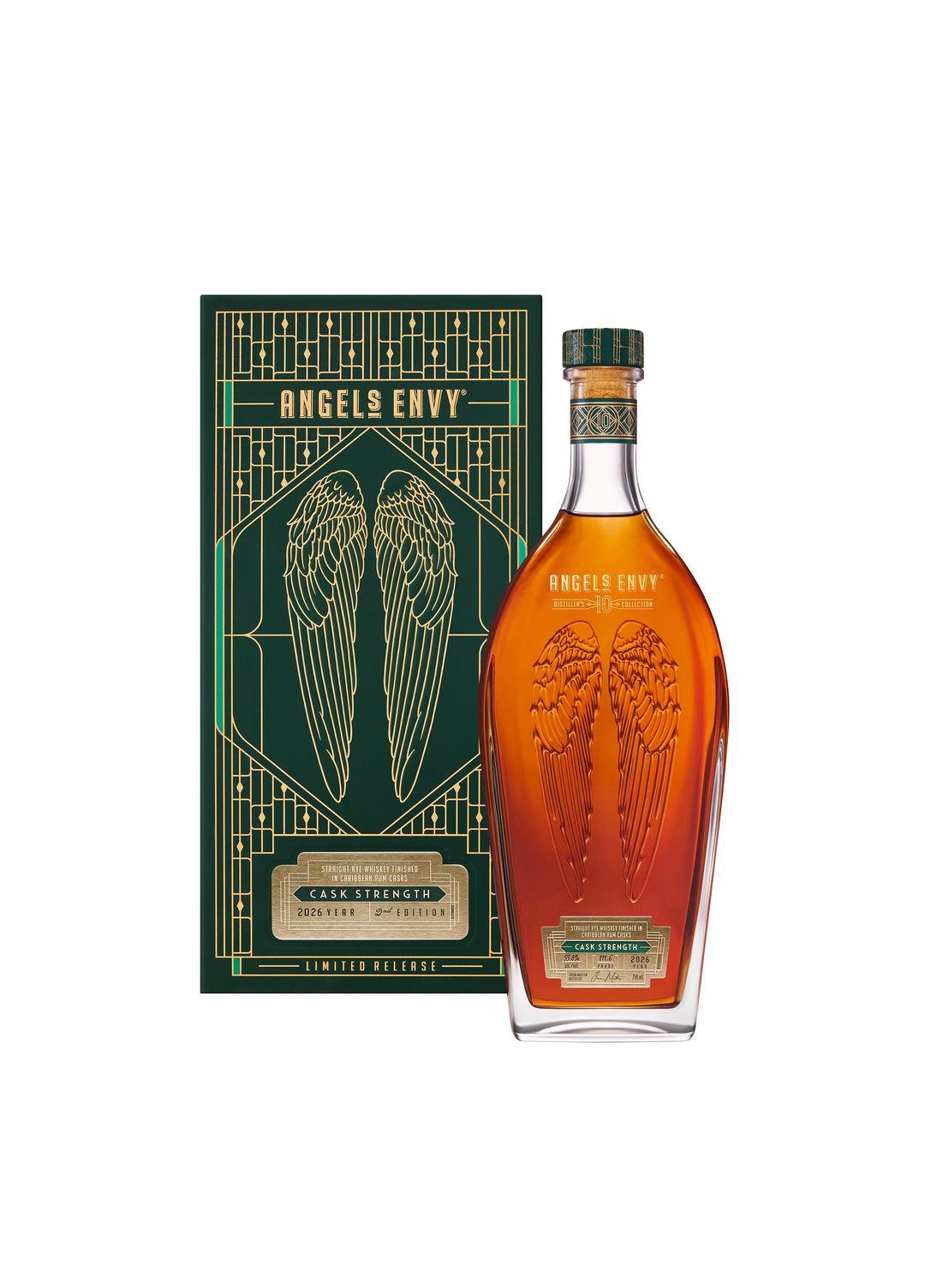 Angel's Envy 10 Year Cask Strength Rye 2026 Rye Whiskey Angel's Envy 
