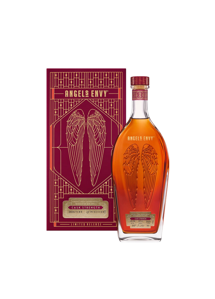 Angel's Envy 10 Year Cask Strength Bourbon 2026 Bourbon Whiskey Angel's Envy 