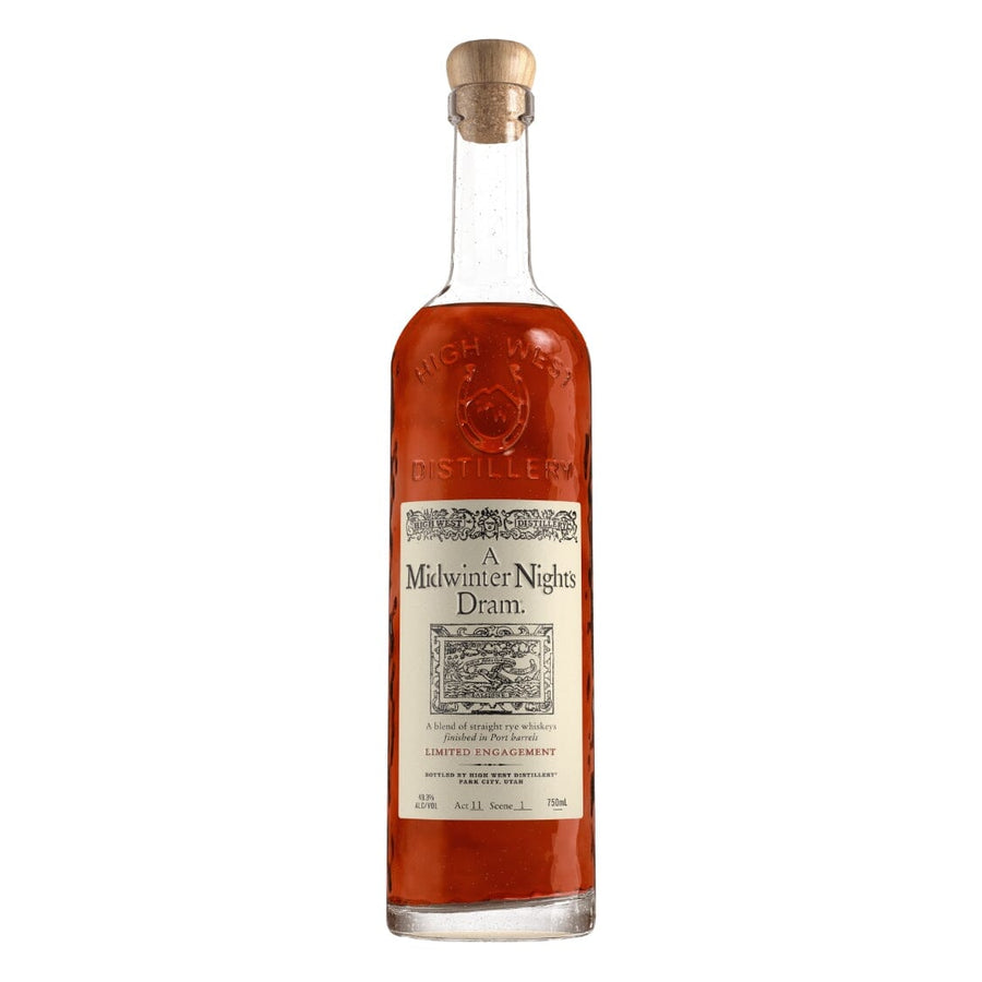 High West A Midwinter Night's Dram Act 13 Rye Whiskey High West Distillery 