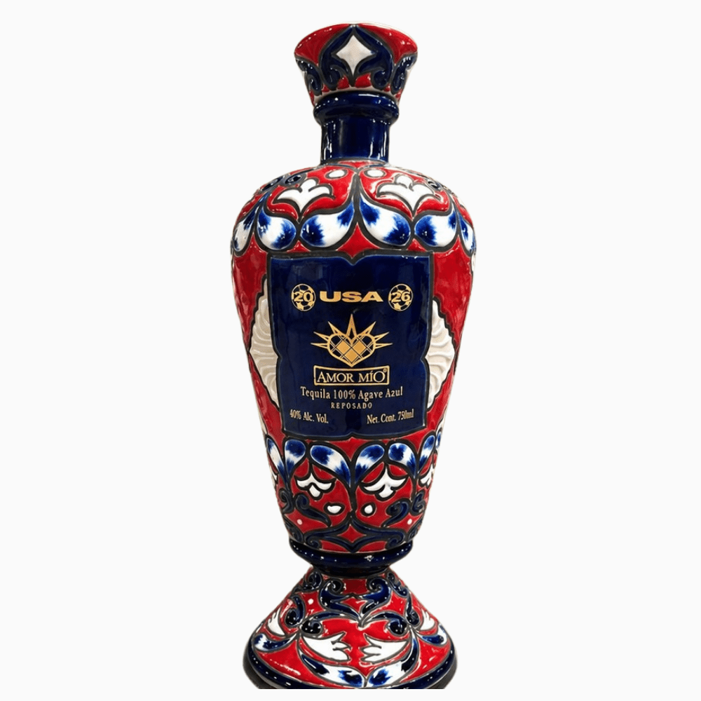 Amor Mio Reposado Ceramic Tequila FIFA World Cup USA Edition Tequila Amor Mio 