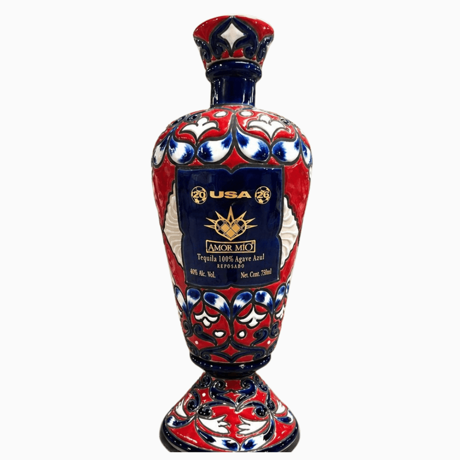 Amor Mio Reposado Ceramic Tequila FIFA World Cup USA Edition Tequila Amor Mio 