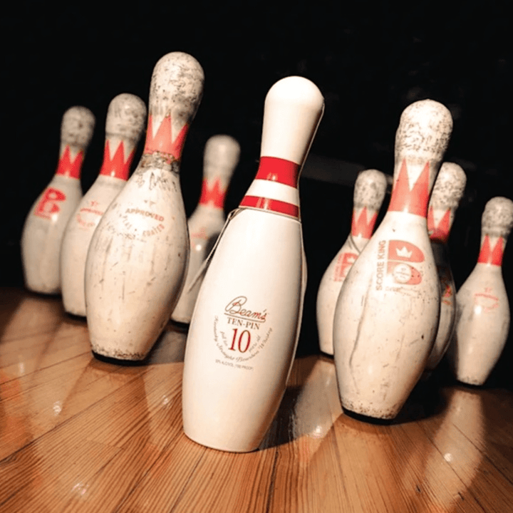 Beam’s Ten-Pin Bottle 10 Year Old Bourbon Bourbon Jim Beam 