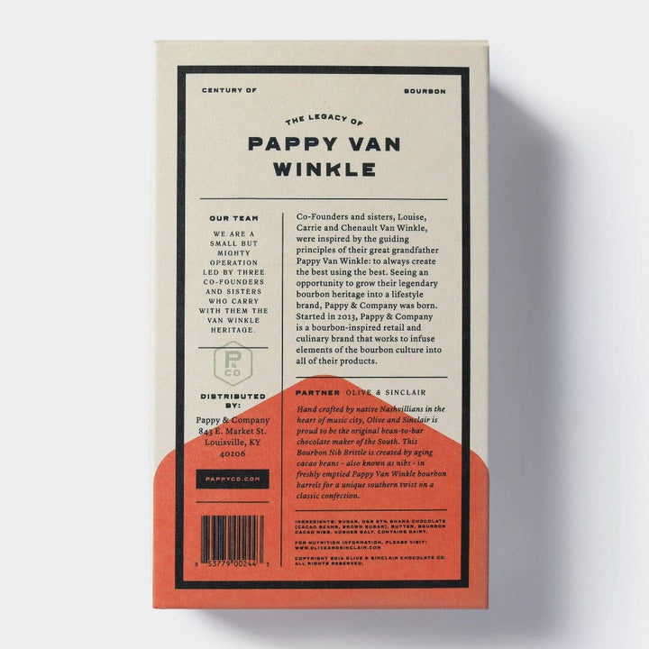 Pappy Van Winkle Bourbon Nib Brittle Food Pappy & Company 