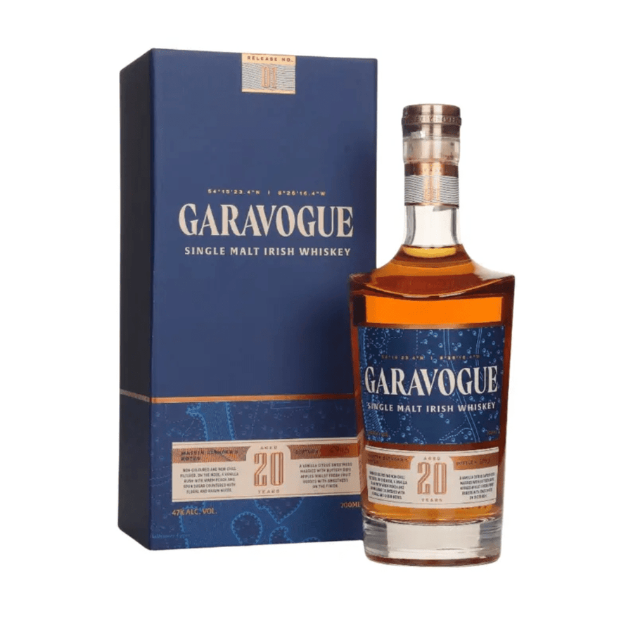 Garavogue 20 Year Old Single Malt Irish Whiskey 700mL Irish Whiskey Garavogue 