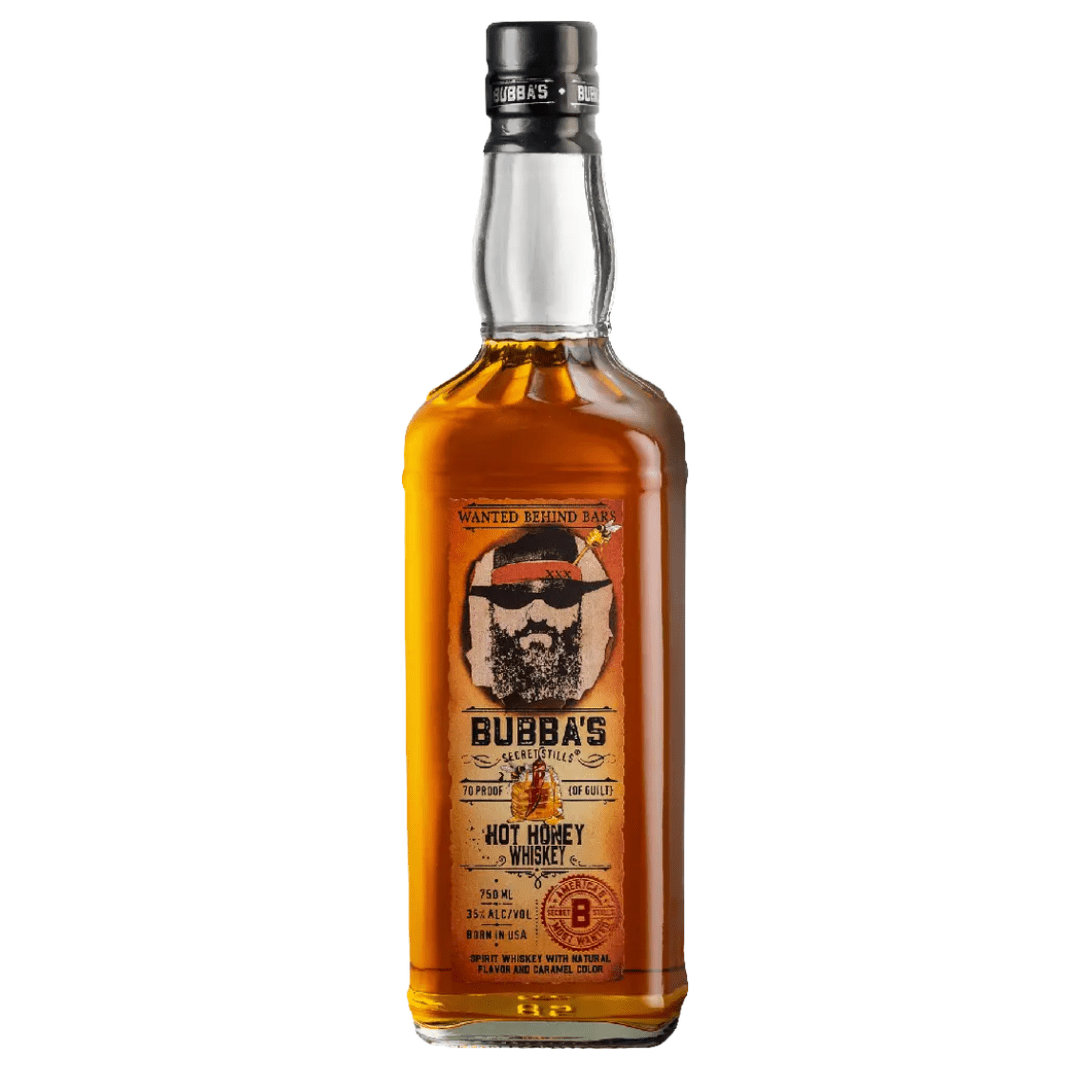 Bubba's Hot Honey Whiskey 750mL Flavored Whiskey Bubba's Secret Stills 