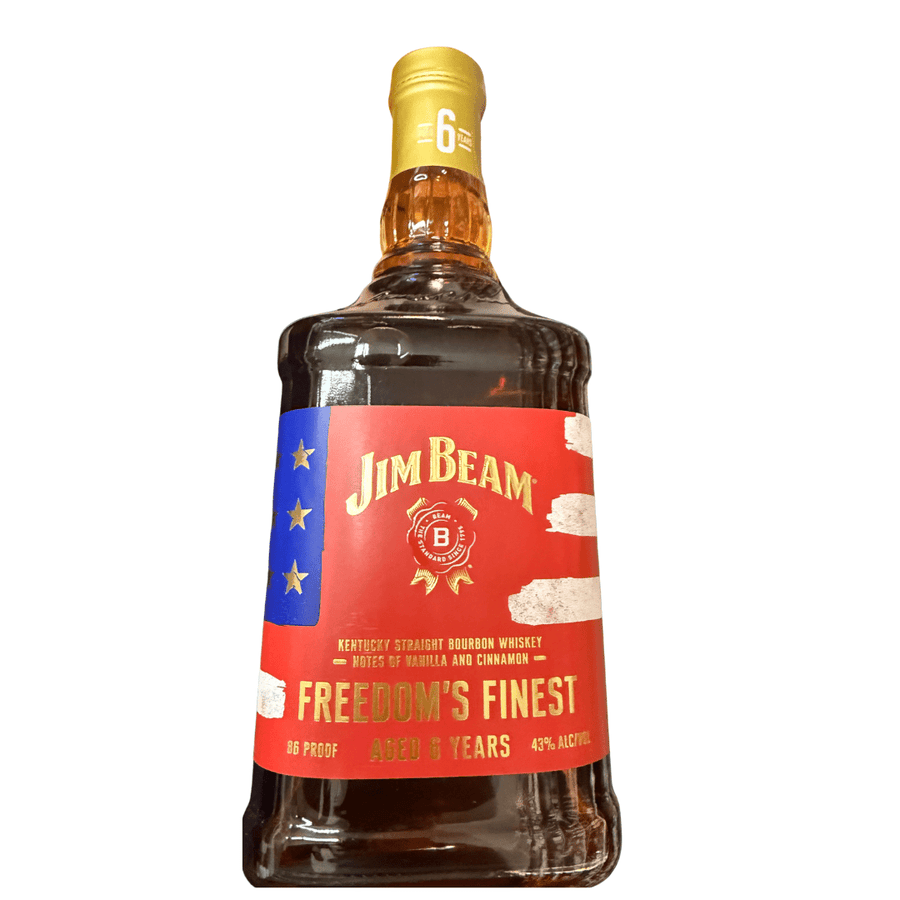 Jim Beam Bourbon Freedoms Finest 6 Year 750mL Bourbon Jim Beam 