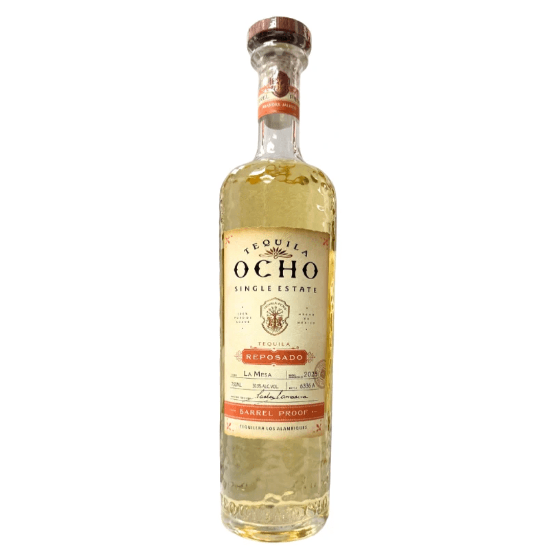 Tequila Ocho Reposado Barrel Proof La Mesa 2025 Single Estate Reposado Tequila Tequila Ocho 
