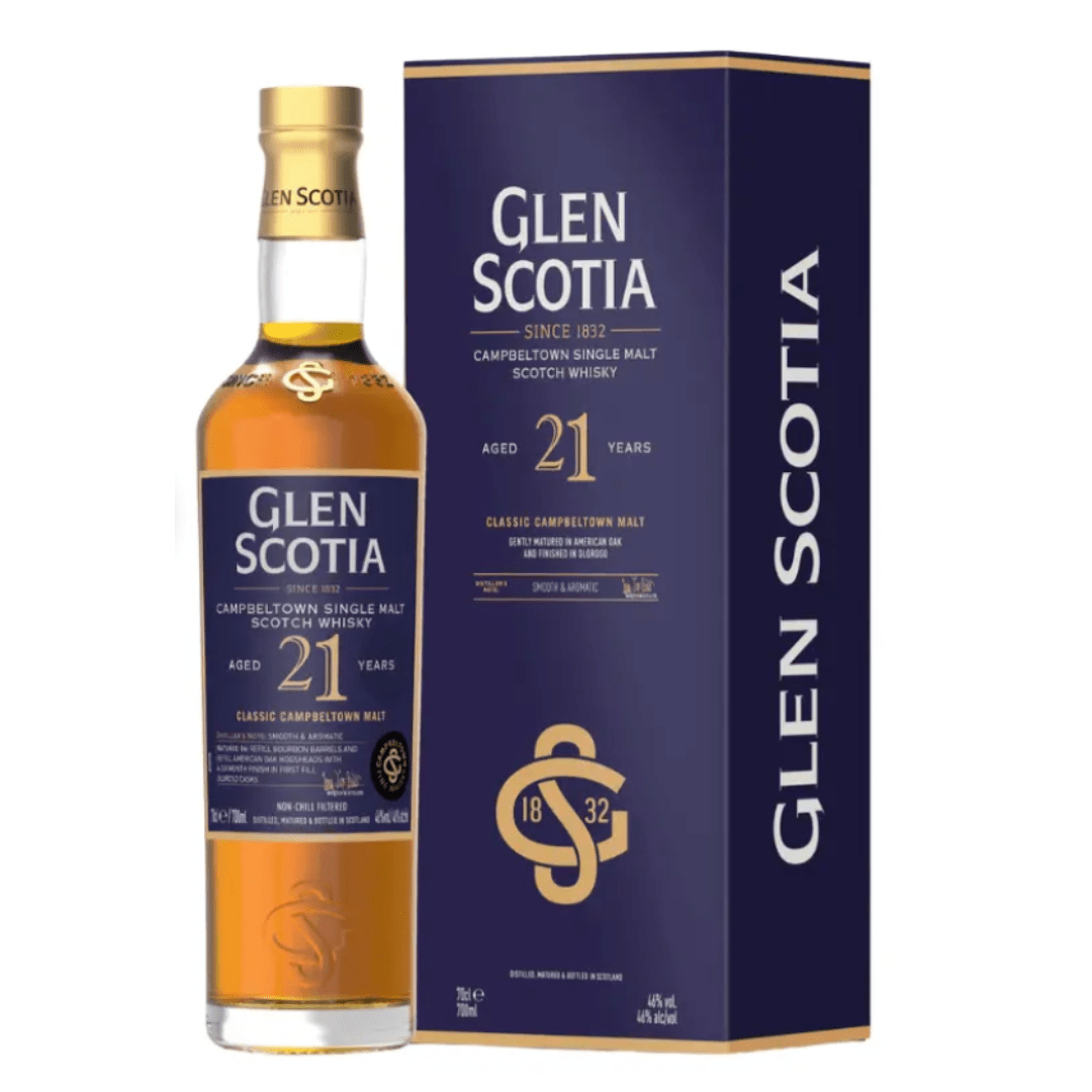 Glen Scotia 21 Year Single Malt Scotch Whisky Campbeltown Scotch Glen Scotia 