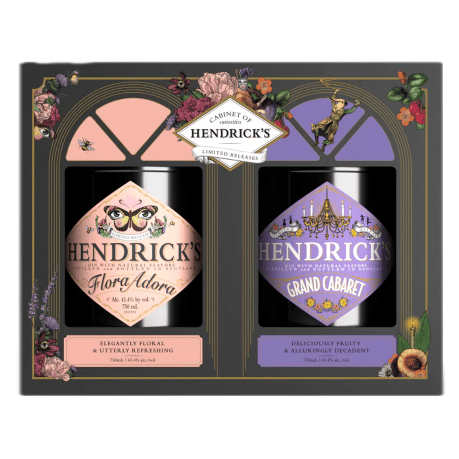 Hendricks Flora Adora & Grand Cabaret Value Bundle 750mL Gin Hendrick's 